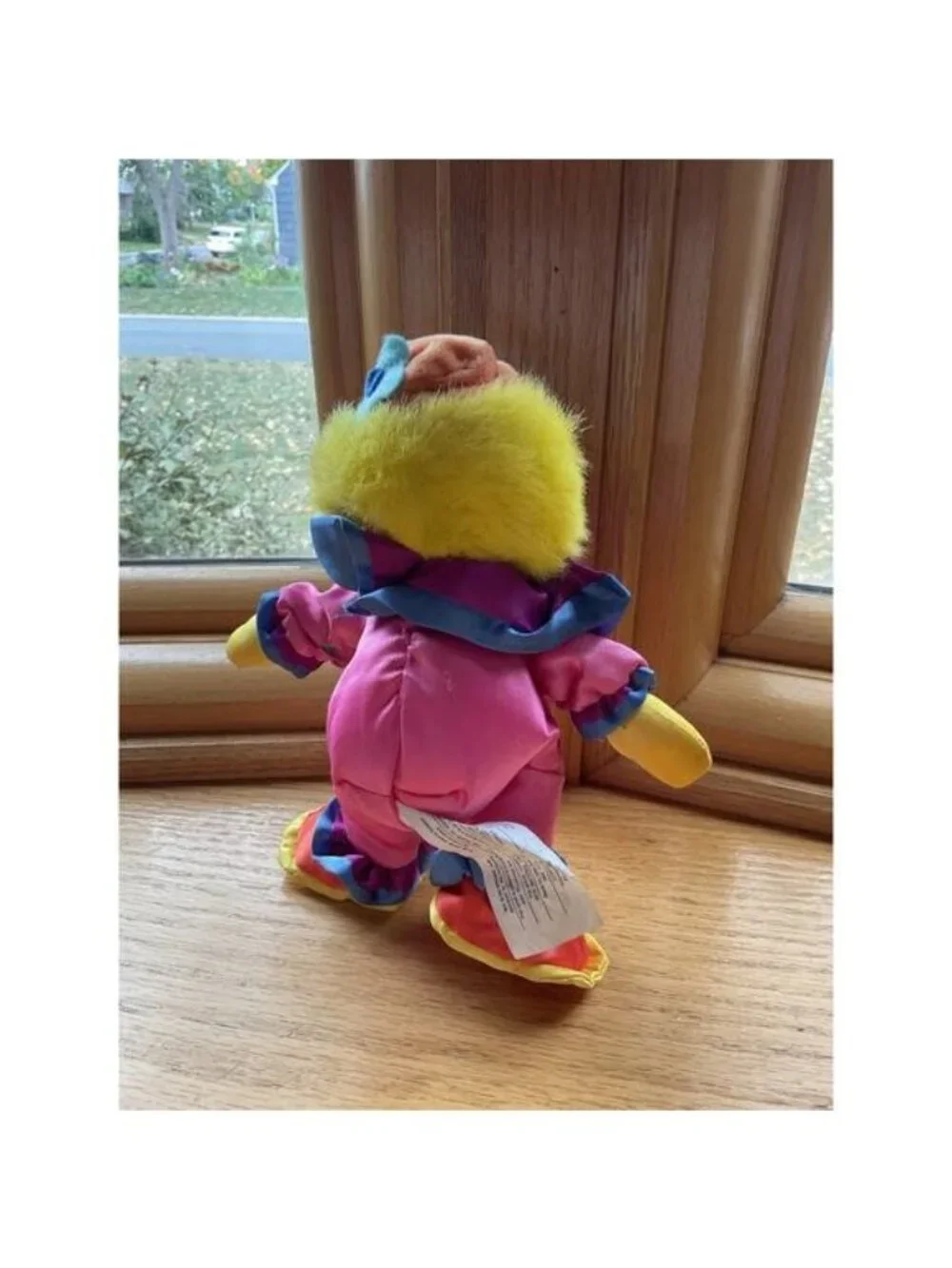 Vintage Disney Dumbo Circus Clown Bean Bag Plush 90s Y2K Kidcore Coquette 8